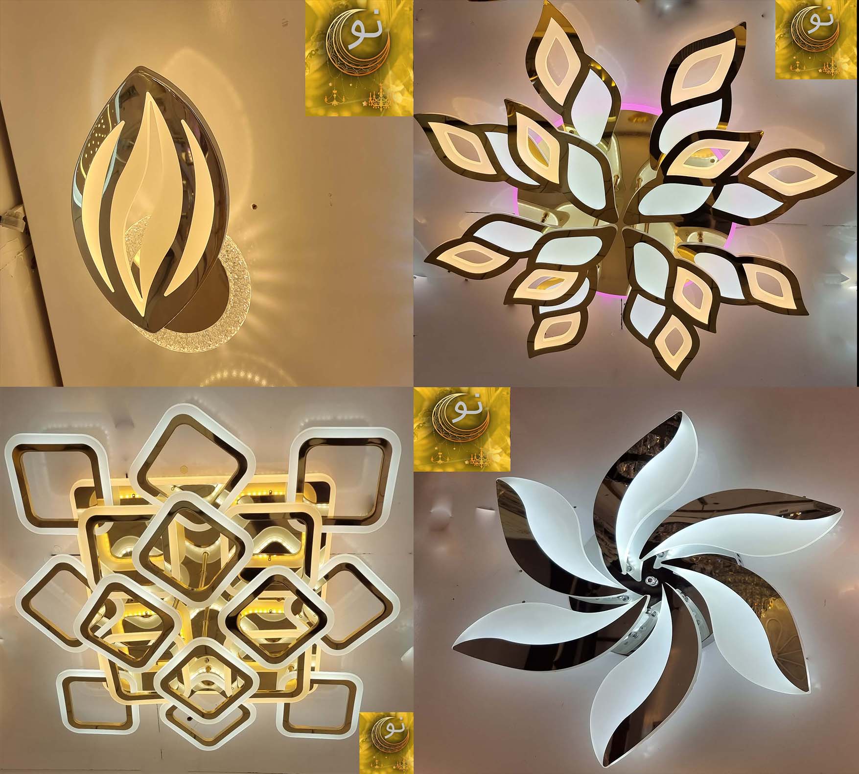 لوستر مدرن فانتزی وارداتی