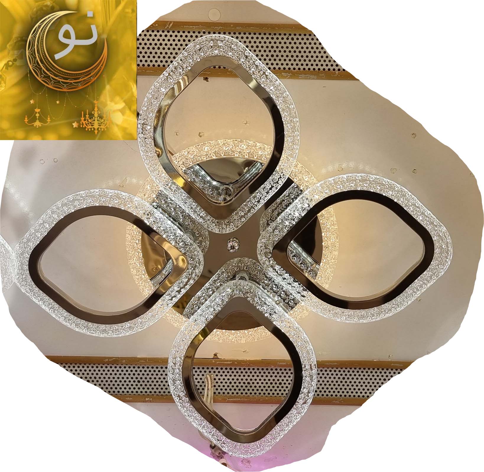 10 مدل‌ پیشنهادی لوستر جدید مدرن و فانتزی پذیرایی نوروز 1404