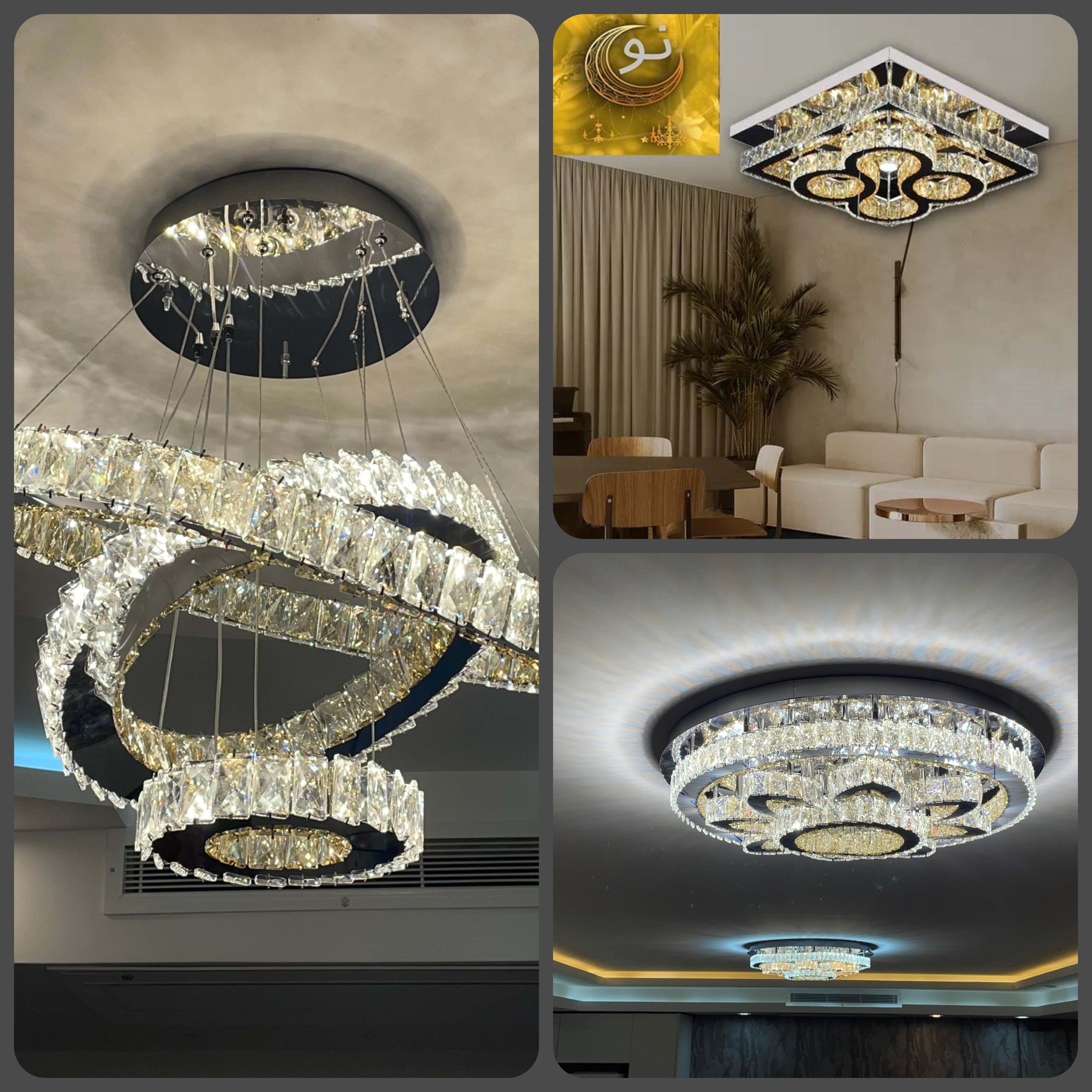 راهنمای نصب لوستر: نکات مهم برای مشتریان عزیز ماه نو شیراز