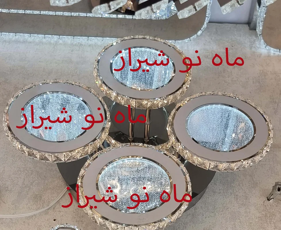 لوستر مدرن  اتاق خواب و پذیرایی کد 4_1628