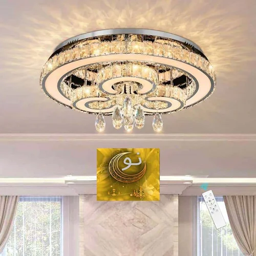 لوستر سقفی مدرن  طرح مهسا سایز 60 cm