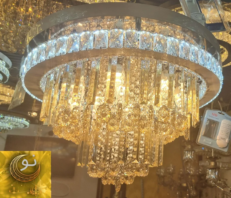 لوستر مدرن سقفی گرد  60