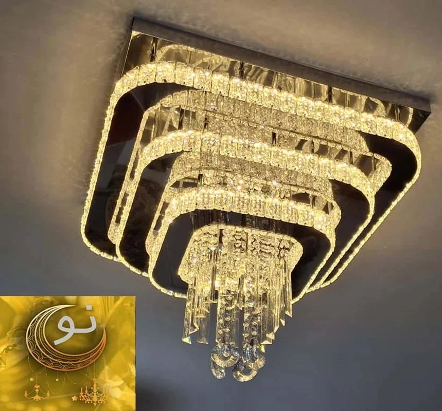 لوستر سقفی جدید طرح اطلس سایز 60