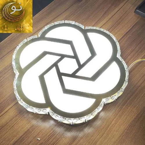 قیمت لوستر سقفی جدید پنلی کد 463 سایز 30 cm