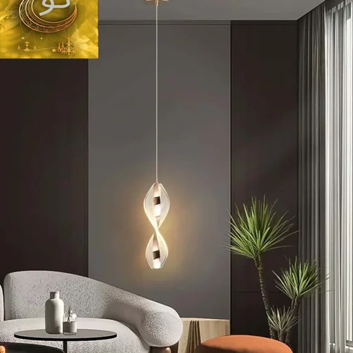 لوستر جدید فوق مدرن آویز وارداتی  کد MAH_F_100_15