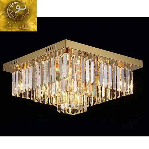 لوستر سقفی مدرن  طرح آیسا سایز 50 cm