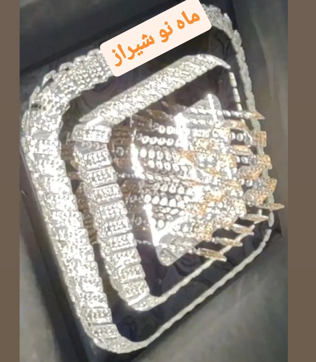 لوستر سقفی ارزان کد 40-468 سایز cm 40