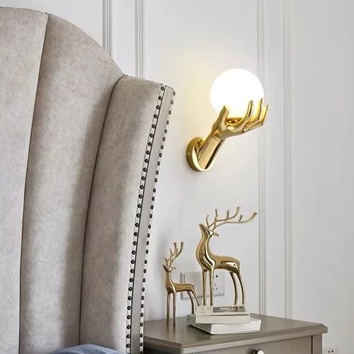 لوستر فوق مدرن دیواری طرح دست