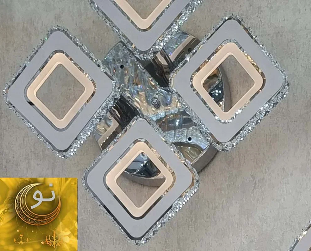 قیمت و خرید جدیدترین لوستر اتاق خواب فانتزی   کد5_633