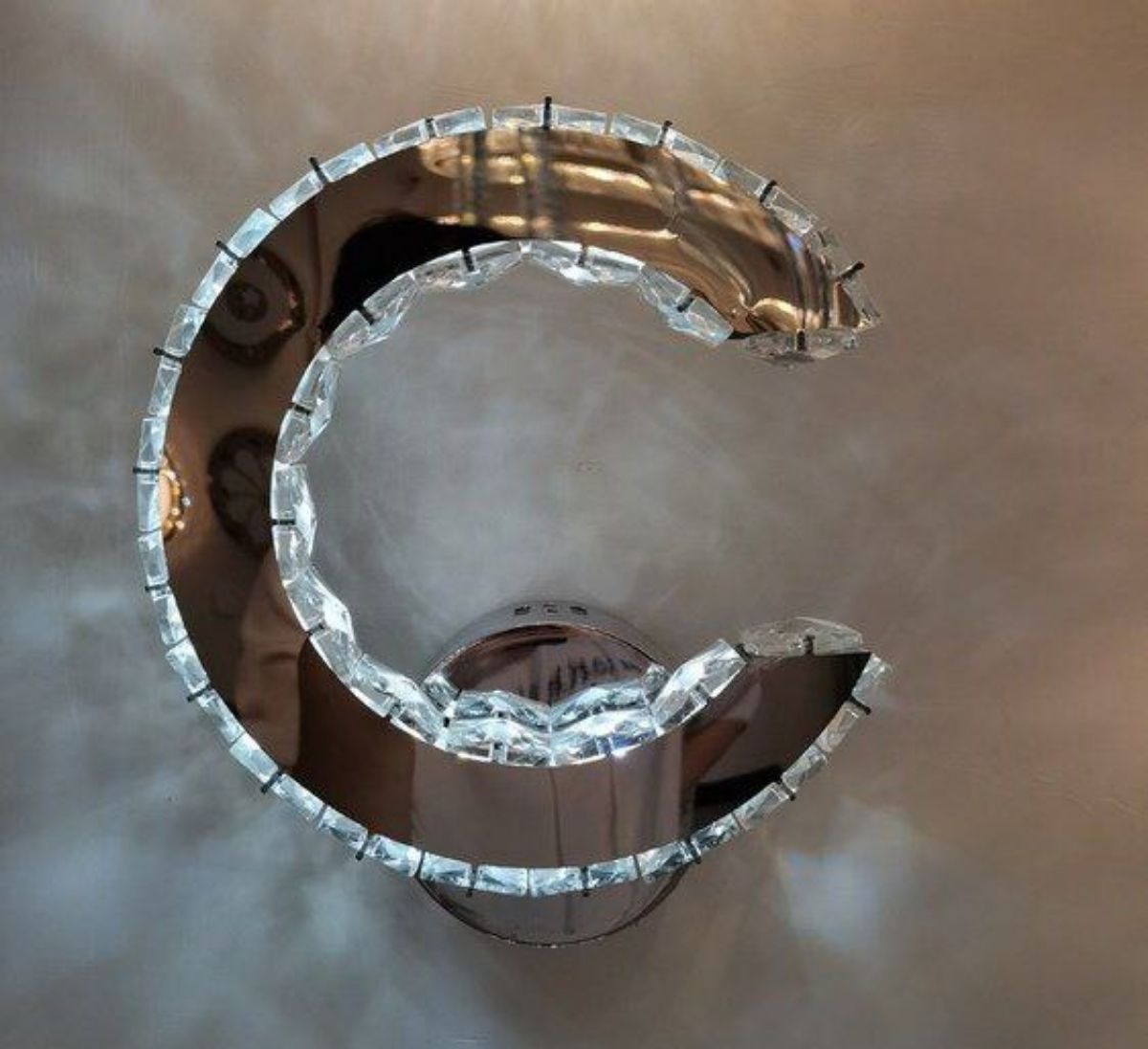 لوستر دیواری مدرن طرح C سایز  20